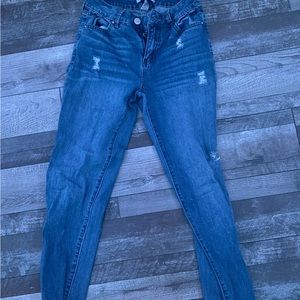 refuge, straight jeans, size 0
